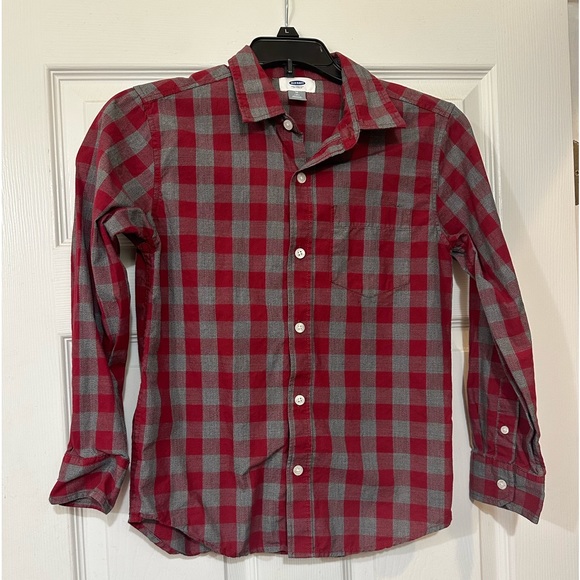Old navy long sleeve button down size m(8) - Picture 1 of 2